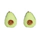 thumbnail image 3 of Ounissouiy Cojín decorativo para sofá de juguete de peluche verde, costura y para niños, juguete de cojín de felpa , aguacate, 20cm, 0,1kg palta 20 cm 0.1 kg 2Conjunto, 3 of 6