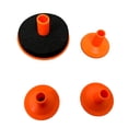 thumbnail image 1 of Fundas de tambor de platillos, soportes de tambor, accesorios de repuesto para piezas de juego de tambor de percusión, platillo de soporte Hat Naranja CUTICAT Parte de tambores de mangas de platillos, 1 of 8