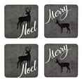 thumbnail image 2 of PACK DE 4 SOUS-VERRES HOLIDAY TIME, 2 of 4