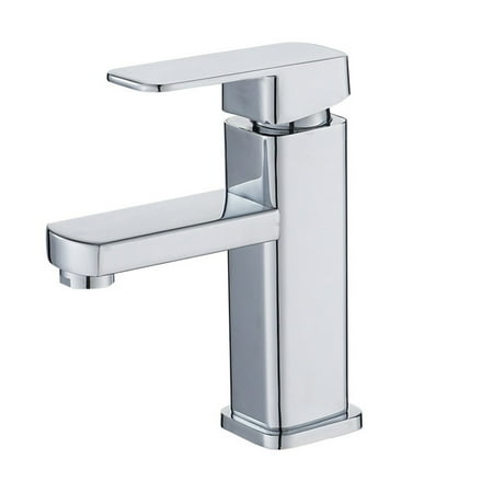 

Stainless Steel Faucet Single Cold Sink Faucet Kitchen Bathroom Counter Basin Faucet