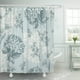 thumbnail image 1 of Cortina de Ducha ABPHQTO Poliéster Estampado Floral Retro 152x180 cm, 1 of 2