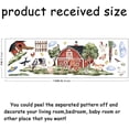 thumbnail image 2 of 8 Style Farm Animals Wall Decor Birds Sheep Chickens Wall Decals Removable Vinyl Art Mural Decals, 2 of 10