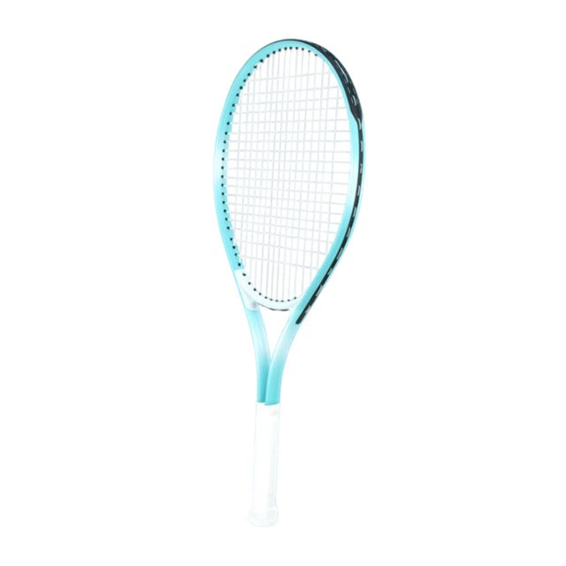 maskred Tennis Racket Practical Lightweight Nylon Strings White Blue Park for Practice Backyard Blue White