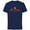 Navy, variant on Disney Mickey Mouse Best Teacher Club - Short Sleeve Cotton T-Shirt for Adults - Customized-Black