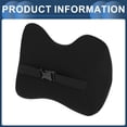 thumbnail image 4 of Unique Bargains Car Neck Pillow Bone Shaped Car Seat Headrest Pillow Universal for Neck Memory Foam Black White 1 Pc, 4 of 6