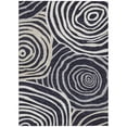 thumbnail image 2 of Addison Rugs Chantille Indoor/Outdoor Transitional Swirls Black Washable Rectangle Rug, 3' x 5', 2 of 6