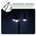 thumbnail image 4 of Shisuyan Modèle de Train de Chemin de Fer Lampe de Rue Modèles en Acier Inoxydable 2 Pcs, 4 of 9