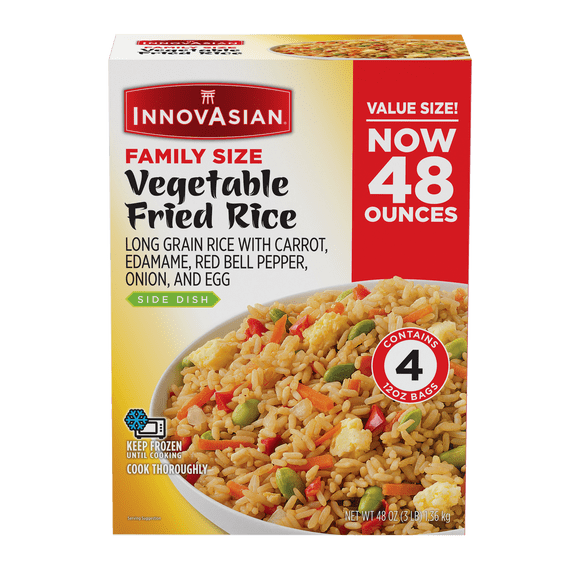 InnovAsian Vegetable Fried Rice, 48 oz (Frozen)