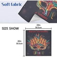 thumbnail image 7 of Dreamtimes Mardi Gras Cloth Napkins Set of 6, Oversized Washable Reusable Polyester Dinner Table Napkins for Family, Restaurant, Party Decor, 20 x 20 Inch, 7 of 7
