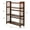 Walnut, variant on Casual Home 3-Shelf Folding Stackable Bookcase 27.5" Wide - Chestnut
