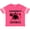 Football Pink and White, variant on Inktastic Valentine's Day Grandma's Lovebug Girls Toddler T-Shirt
