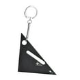 thumbnail image 1 of Escuadra de carpintero para carpintería, herramienta de medición de aleación de aluminio Negro, 1 of 9