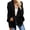 Black, variant on Women Kimono Batwing Cable Knitted Slouchy Oversized Wrap Cardigan Sweater
