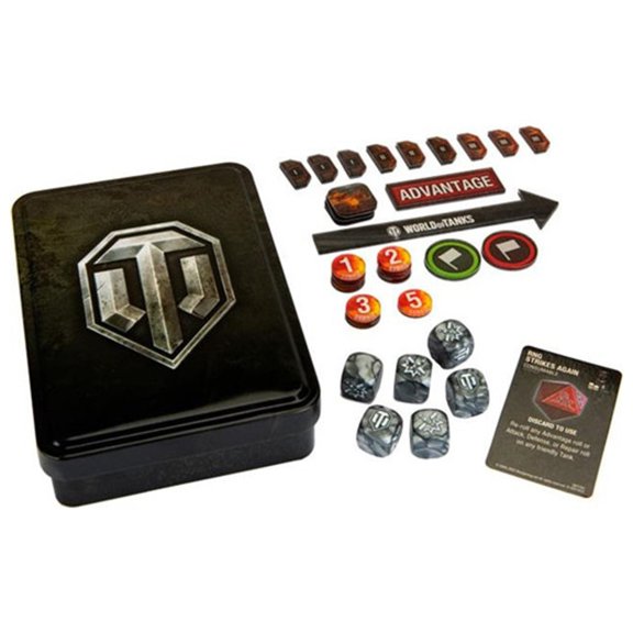 World of Tanks: Gaming Tokens & Dice Set
