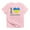 Petal Pink, variant on CafePress - I Love Ukraine Native Ukrainian Flag T Shirt - Infant T-Shirt