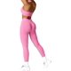 thumbnail image 1 of Yknktstc Conjunto de entrenamiento sin costuras de 2 piezas para mujer, sin espalda, sujetador deportivo con espalda en V, cintura cruzada, leggings de yoga, traje de gimnasio, 1 of 4