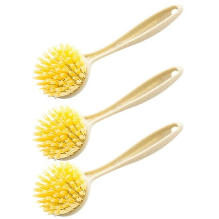 

Cleaning Brush Multifunctional Long Handle Hanging Pan Bowl Kitchen Sink Cleaning Brush For Kitchen Bathroom New