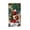 Santa Riding Highland Cow, variant on Christmas Door Cover, Polyester Front Door Tapestry with Santa Reindeer and Stockings Print and Hanging Holes for Porch, Entryway, Wall and Party Backdrop, 35 x 71 Inch