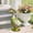A, variant on 23In Porch Goose Costume Set Green Pastoral Style Statue Decoration for Entrance Area Garden Ornament and Festive Yard Atmosphere