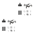 thumbnail image 4 of Cámara Mini 4K plegable Tholdsy Control remoto USB recargable modo sin cabeza pista vuelo avión Type5 NO5, 4 of 6