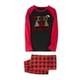 thumbnail image 2 of YWDJ Christmas Pajamas for Family Merry Christmas M Red Parent Child Christmas Set Printed Men Home Wear Pajamas Two Piece Set, 2 of 3