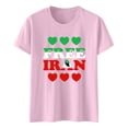 thumbnail image 3 of Puyaiuu Women Shirt Iran For Women and For Men Iranian Flag Lion Persian Short Sleeve Summer T Shirts Gift, 3 of 4