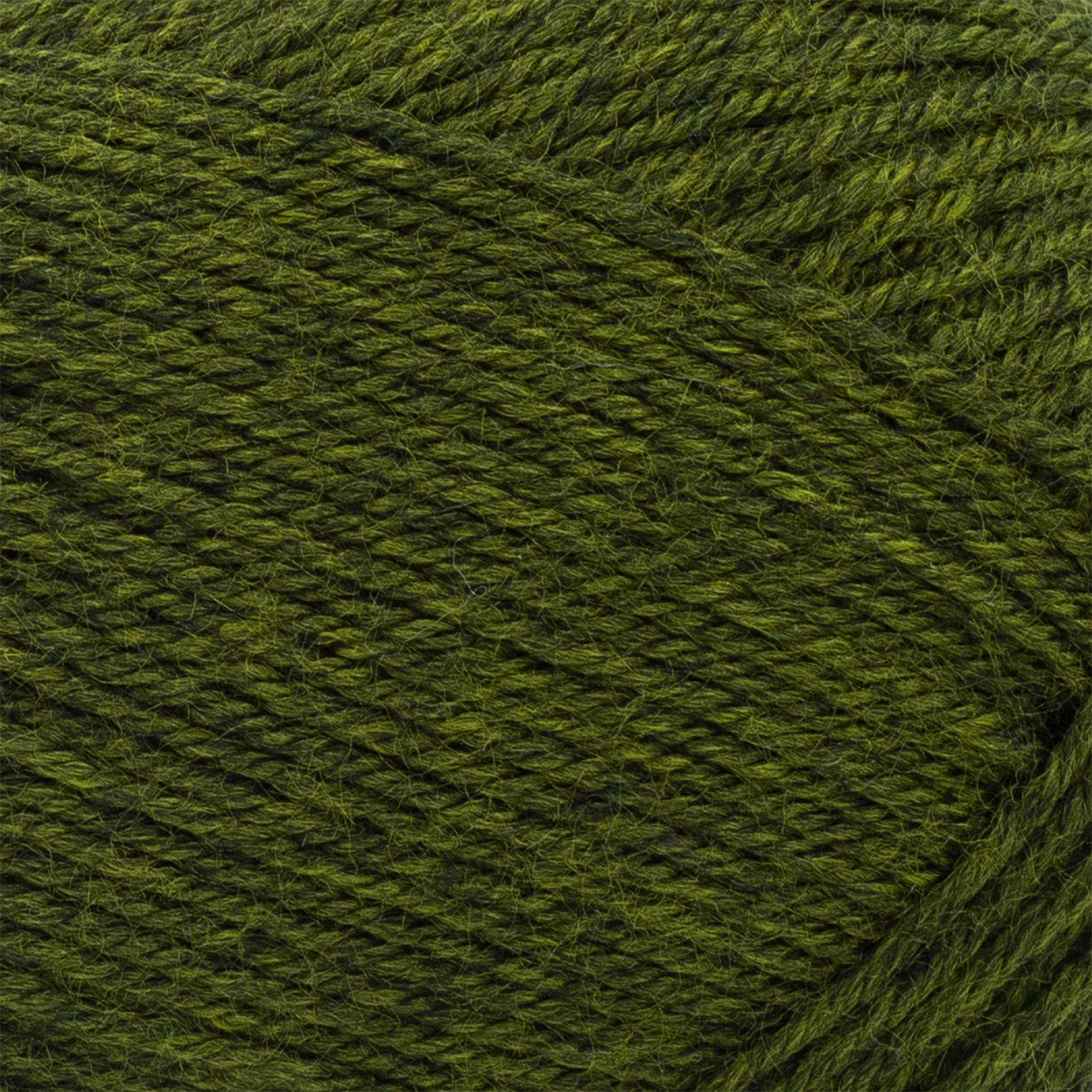 (2 pack) Lion Brand Wool-Ease Recycled Olive 632-172T Medium Yarn