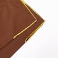 thumbnail image 4 of QHFBli Kids Boys Robe Clothes Kimono Loose Abaya Long Sleeve Embroidered Chiffon Kaftan Cardigan Casual Dubai Thobe, 4 of 5