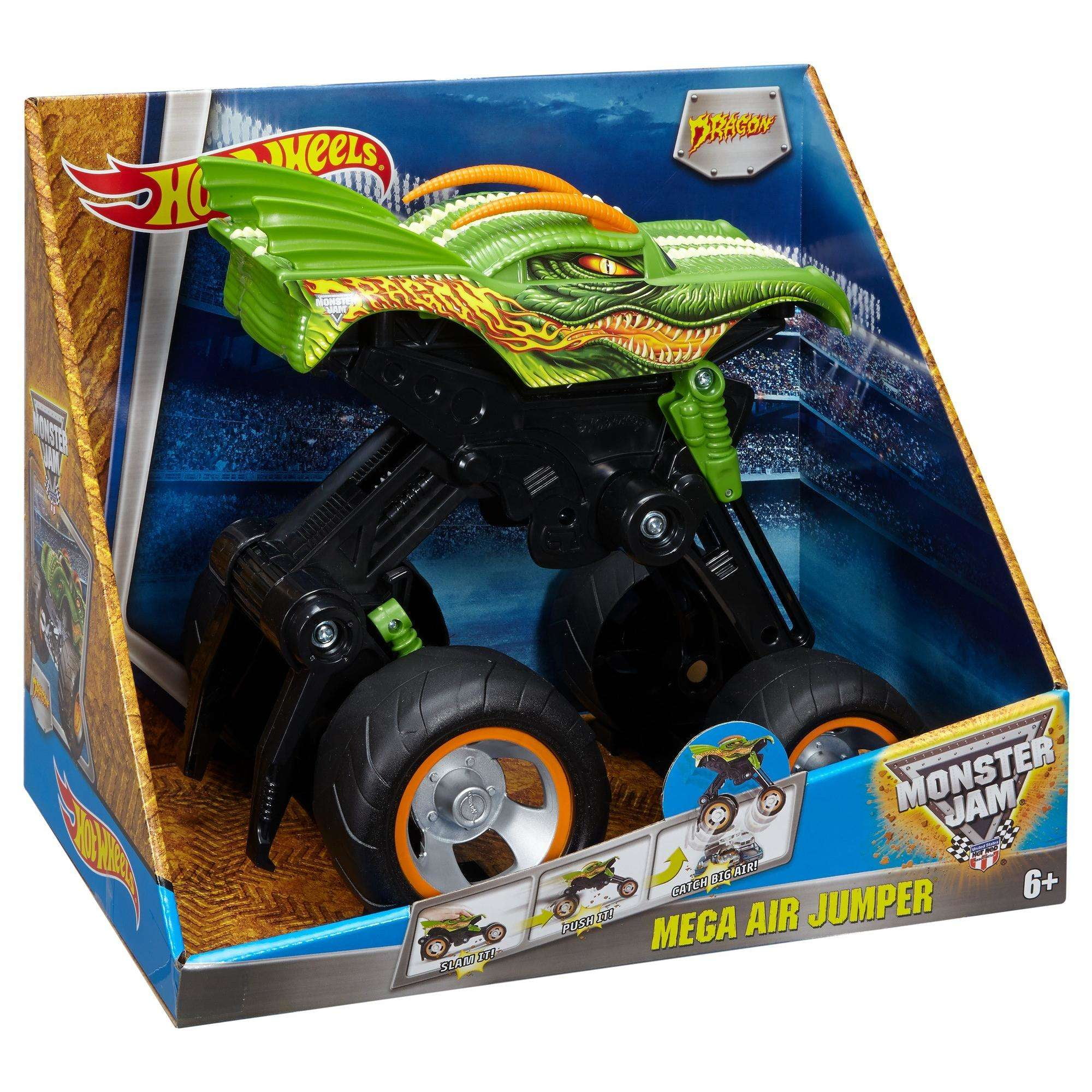 hot wheels monster jam mega air jumper