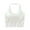 White, variant on yunLCZ Square Neck Tank Top Women's Neck Hanging Camisole Vest Inner Layer With Chest Cushion Knitted Base Back Underwear Spicy Girl Strapless Vest Summer Sleeveless Tops