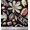Black, variant on Soimoi Velvet Fabric Berries,Oak Chestnut Leaves Print Sewing Fabric Yard 58 Inch Wide