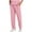 Pink, variant on zfhfof Men's Scrub Pants with Multi Pockets Straight Leg with Drawstring Elastic Waist Stretch Nursing Workwear Trousers Long Pants
