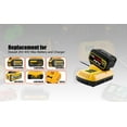 thumbnail image 5 of 20v/60v Max 9Ah DCB609 Battery and charger kit for DEWALT 20v 60v 9.0Ah DCB609 6.0Ah DCB606 Flexvolt Battery and Charger Combo DCB118 20V Max XR 8Ah 6Ah 5Ah 4Ah Lithium-ion Battery + Charger, 5 of 8