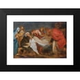 thumbnail image 2 of Workshop of Peter Paul Rubens 18x14 Black Modern Framed Museum Art Print Titled - The Entombment, 2 of 5