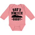thumbnail image 3 of Inktastic Dads Lil Racing Buddy Boys or Girls Long Sleeve Baby Bodysuit, 3 of 5