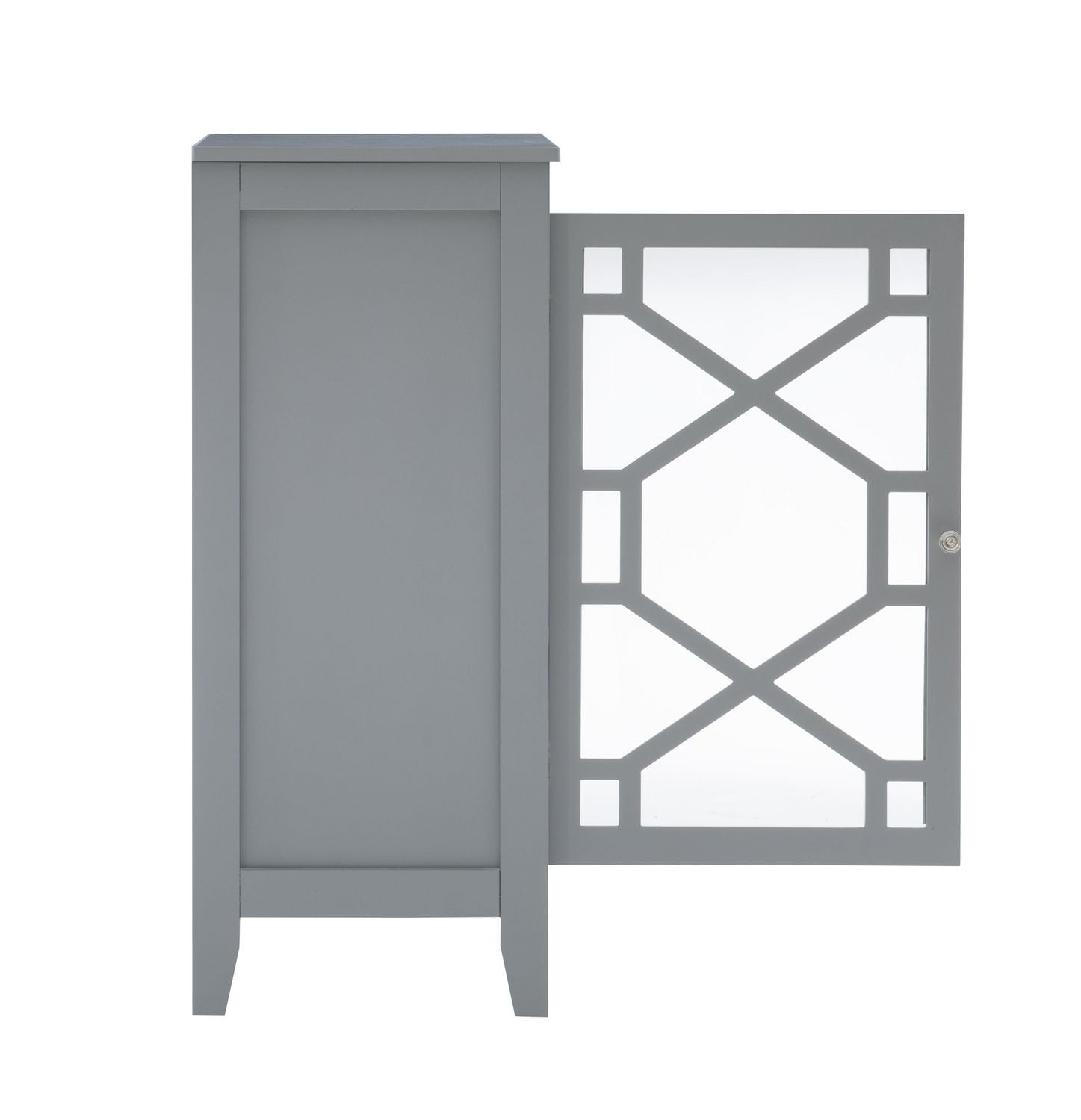 Petite armoire Ronan, gris