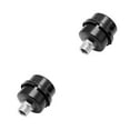 thumbnail image 3 of Justharion Air Compressor Metal Housing Intake Noise Muffler Replacing Parts 13mm 2Set, 3 of 6