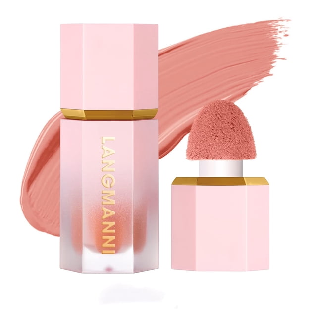 Maquillaje rubor en crema suave Rubor líquido suave de larga duración
