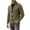 Black, variant on Zynoxe Plus Size Winter Jackets for Men with Multi Pockets Classic Stand Collar Zip Up Windbreaker Jacket Warm Fleece Lined Thicked Coat Versatile Solid Color Outdoor Jacket