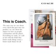 thumbnail image 5 of Bolso de hombro Coach Jet de piel de becerro refinada 25x11x5 cm, 5 of 5