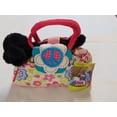 thumbnail image 2 of Douglas Sassy Sak Black Lab Puppy Peace Sign Carrying Purse, 2 of 3