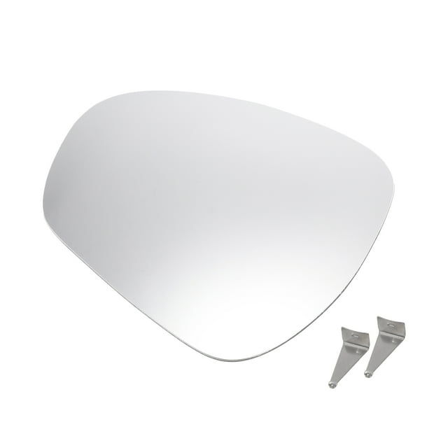 Reemplazo de vidrio del espejo retrovisor del lado del conductor izquierdo, calefaccionado, con respaldo, para Alfa Romeo Stelvio 2017-2023