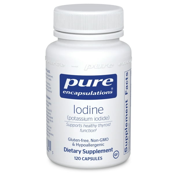 Pure Encapsulations Iodine Supplement to Support the Thyroid and