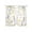 Yellow, variant on Brown Spring Floral Sheer Curtains 45 Inch Length 2 Panels Set Window Treatments, Flowers Leaves Elegant Pastoral Rod Pocket Semi Curtains for Living Room/Bedroom/Kitchen Décor, 104"W x 45"L