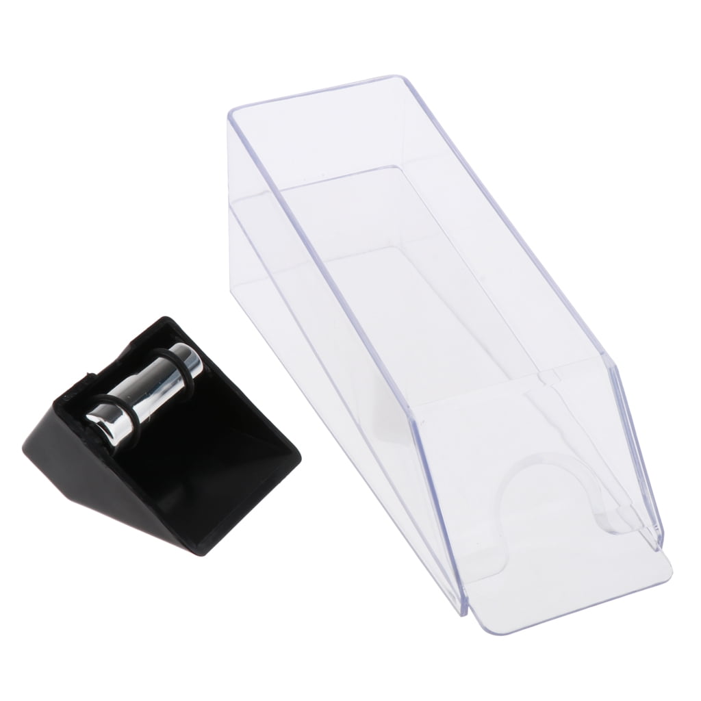 LeeQinersw 6Deck Playing Card Shoe Slider Or Dealer Game Table Casino Accessories Clear