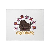CafePress - Groomer Throw Blanket - Soft Fleece Throw Blanket, 50"x60" for All Ages