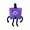 C, variant on Gravity Falls Bill Cipher Plush Plushes Series(Purple)
