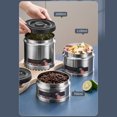 thumbnail image 4 of QUSENLON Coffee Container Vacuum Sealed Airtight Storage Box for Fresh Keeping Storage Ho, 4 of 15