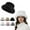 Black, variant on Women's Bucket Hat Puffy Winter Warm Thick Fisherman Cap