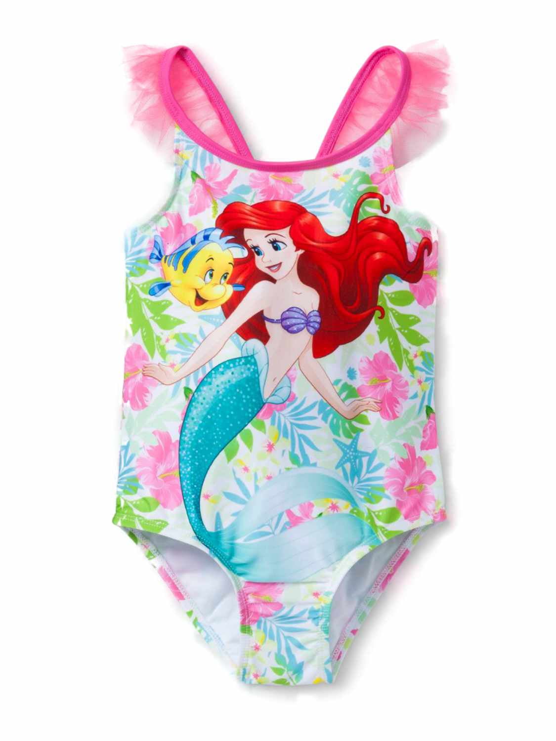 Disneys the little mermaid Swimsuit Age 2/3 